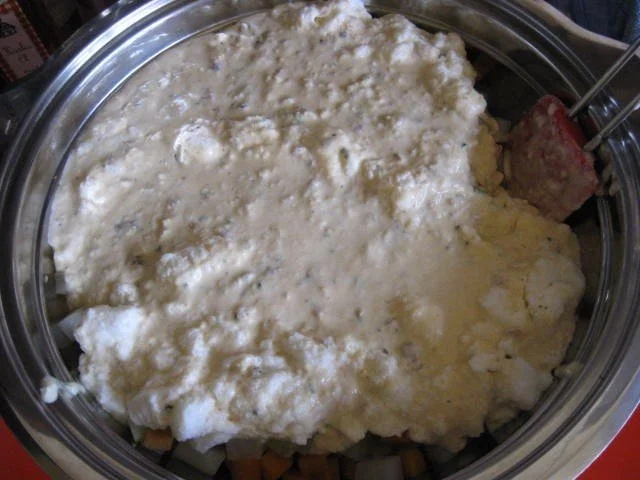 Rezept: Gemüseauflauf mit Ziegenfrischkäse Bild Nr. 13 Gemüseauflauf mit Ziegenfrischkäse - Rezept - Bild Nr. 13