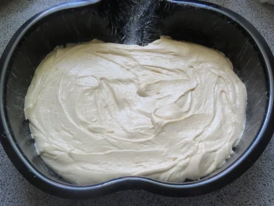 Backen: Zweifarbiger Apfelkuchen - Rezept - Bild Nr. 3