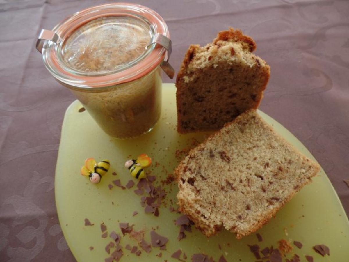 Mandel-Schoko-Kuchen aus dem Glas - Rezept