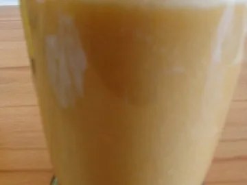 Rezept: gekühlte Cidresuppe aus flambierten, karamelisierten Äpfel Bild Nr. 9 gekühlte Cidresuppe aus flambierten, karamelisierten Äpfel - Rezept - Bild Nr. 9