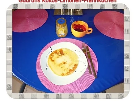 Rezept: Kuchen: Kokos-Limonenpfannkuchen Bild Nr. 11 Kuchen: Kokos-Limonenpfannkuchen - Rezept - Bild Nr. 11