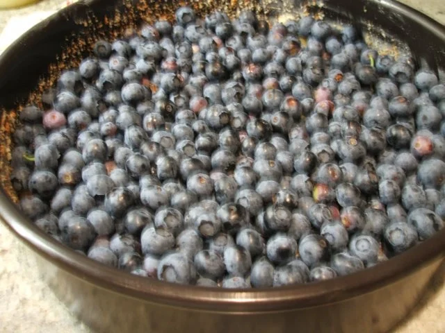 Rezept: Backen: Heidelbeerkuchen mit Marzipanguss Bild Nr. 5 Backen: Heidelbeerkuchen mit Marzipanguss - Rezept - Bild Nr. 5