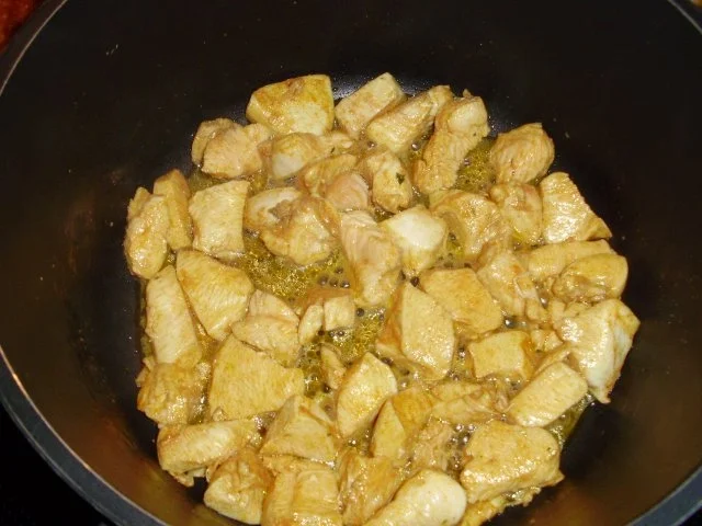 Rezept: Hähnchenpfanne 1887 Bild Nr. 4 Hähnchenpfanne 1887 - Rezept - Bild Nr. 4