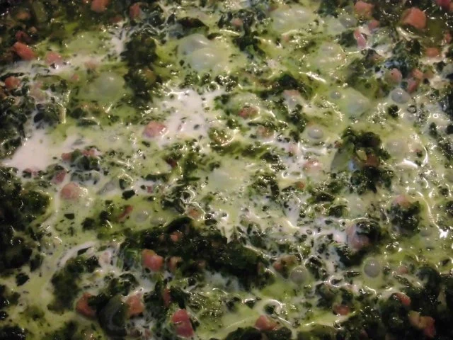 Platte Spaghetti mit Spinat - Rezept - Bild Nr. 4