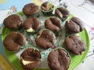 Schokomuffins mit Frischkäse - Rezept