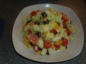 Gemischter Salat mit Cranberrys - Rezept