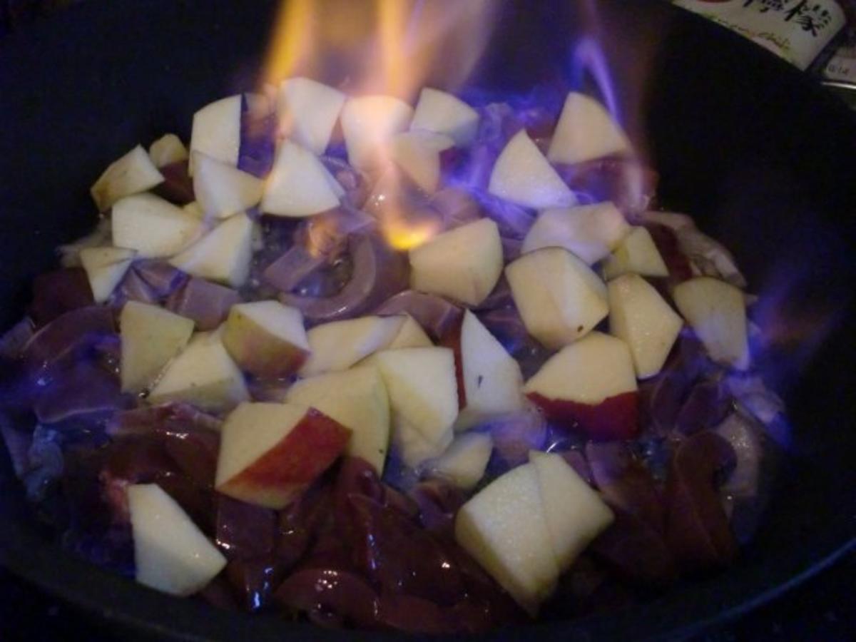 Schweine - Nieren mit Apfel und Calvados - Rezept - Bild Nr. 4
