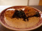 Spinat-Garnelen Strudel - Rezept