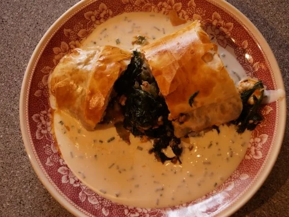 Spinat-Garnelen Strudel - Rezept - Bild Nr. 2