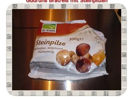 Vegetarisch: Bratreis mit Steinpilzen - Rezept - Bild Nr. 2