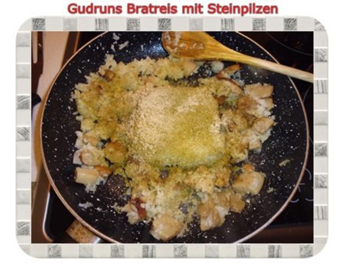 Vegetarisch: Bratreis mit Steinpilzen - Rezept - Bild Nr. 7