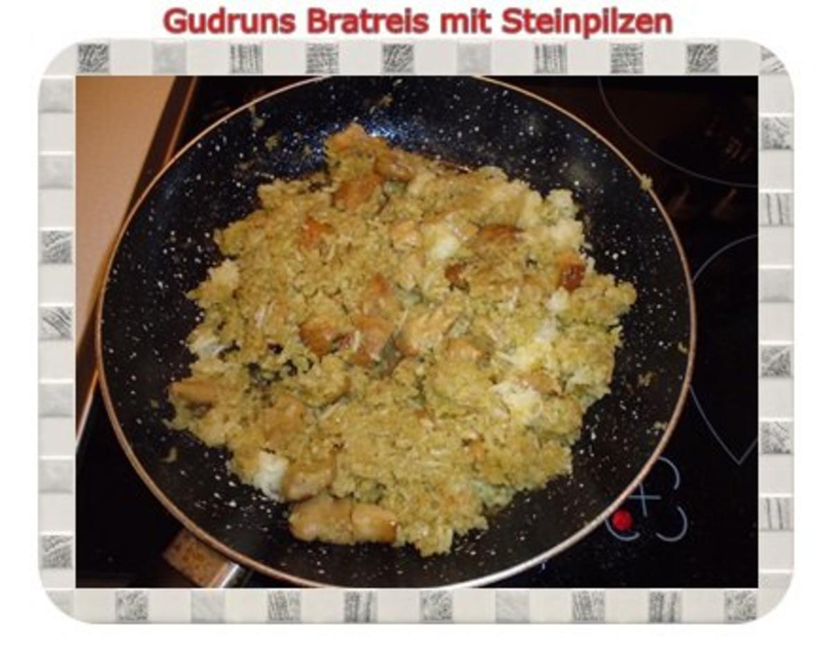 Vegetarisch: Bratreis mit Steinpilzen - Rezept - Bild Nr. 8