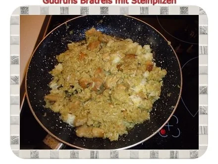 Vegetarisch: Bratreis mit Steinpilzen - Rezept - Bild Nr. 8