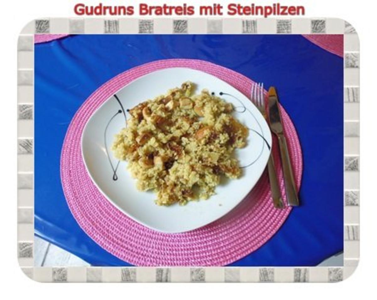 Vegetarisch: Bratreis mit Steinpilzen - Rezept - Bild Nr. 9