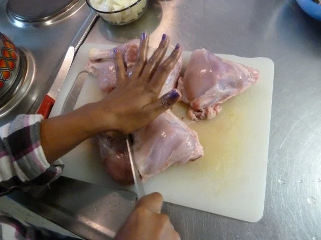 mariniertes Honig-Hähnchen mit Joghurtsoße im Ofen gegart - Rezept - Bild Nr. 3