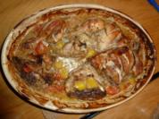 mariniertes Honig-Hähnchen mit Joghurtsoße im Ofen gegart - Rezept