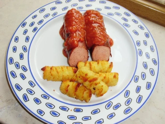 Rezept: Currywurst Currywurst - Rezept