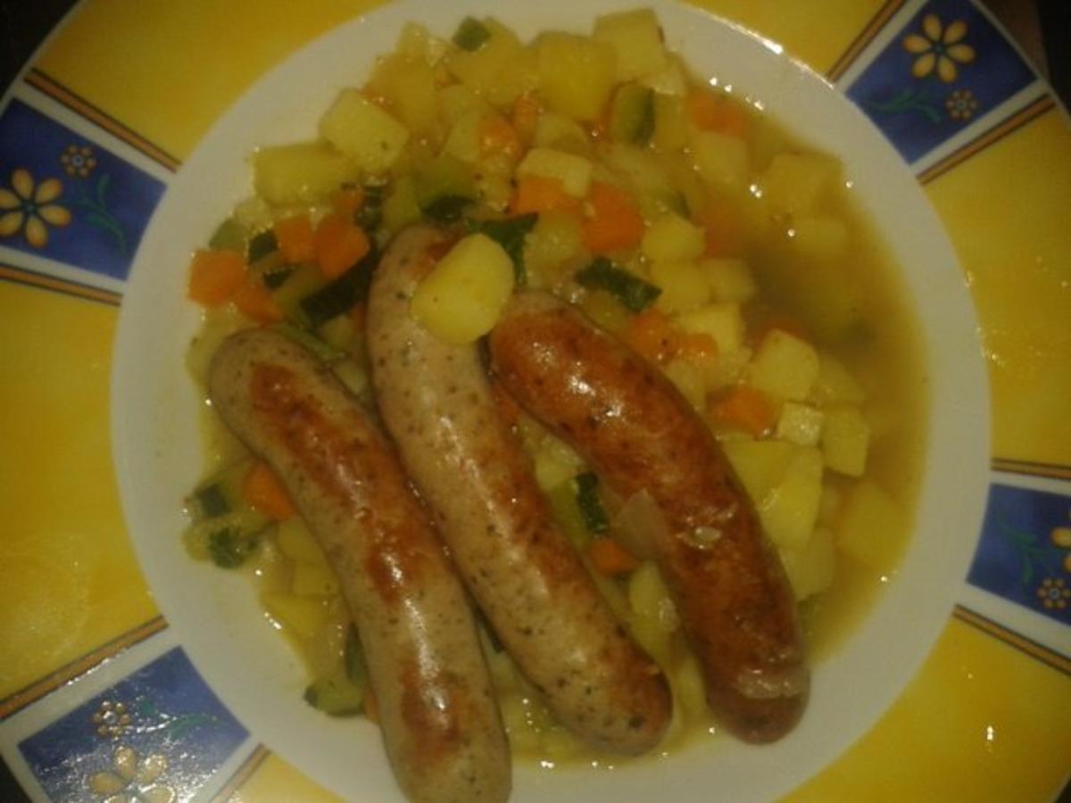 Kartoffel - Gemüse Pfanne - Rezept