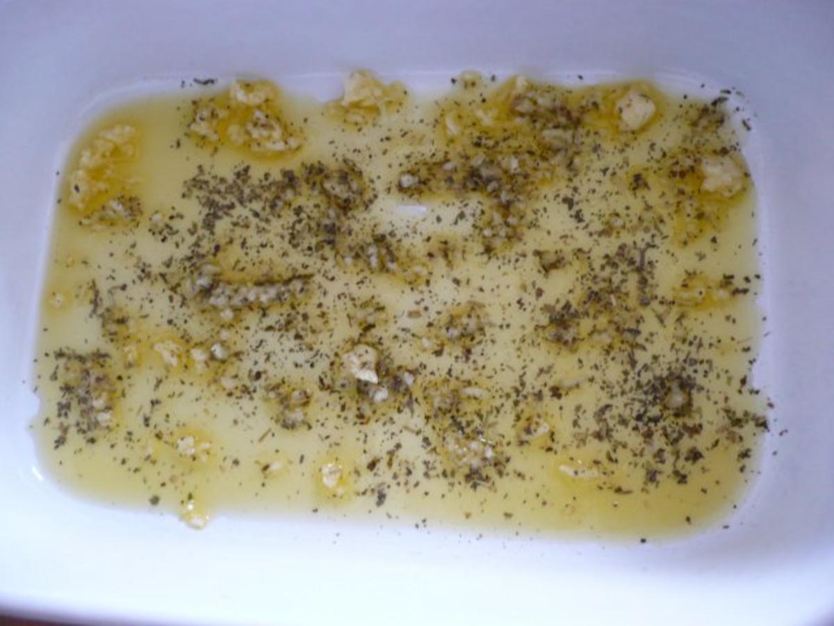 Überbackene Zucchini - Schafskäse - Scheiben - Rezept - Bild Nr. 4