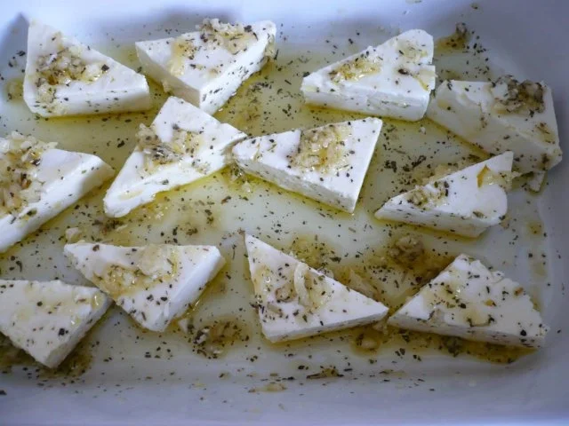 Überbackene Zucchini - Schafskäse - Scheiben - Rezept - Bild Nr. 6