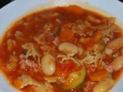 Italienische Nudel-Gemüse-Suppe - Rezept
