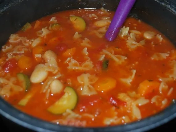 Italienische Nudel-Gemüse-Suppe - Rezept - Bild Nr. 2