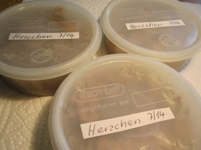 Katzenfutter: Hähnchen-Herzen  ... - Rezept - Bild Nr. 6