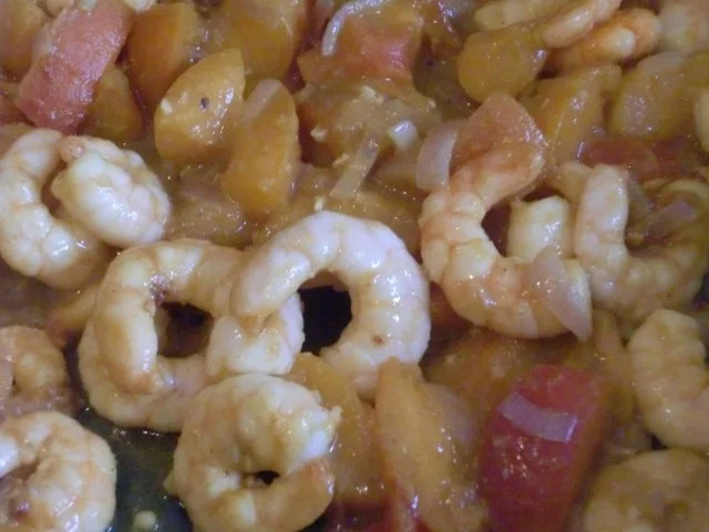 Garnelen mit Aprikosen - Rezept - Bild Nr. 5