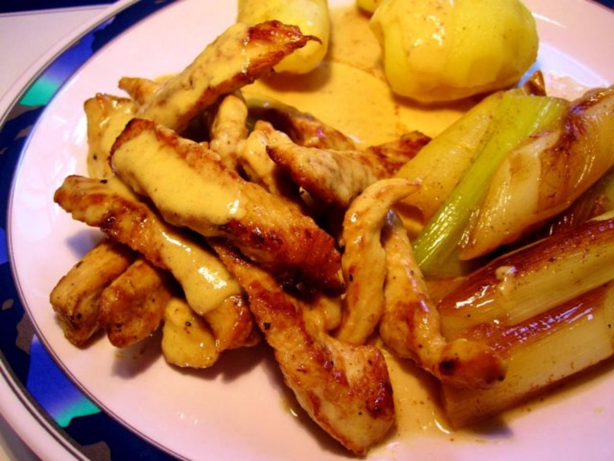 Putenbrust mit Senfsahne - Rezept mit Bild - kochbar.de