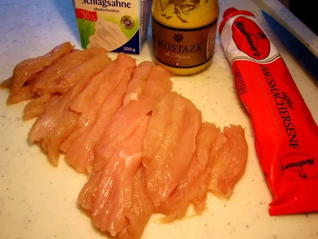 Putenbrust mit Senfsahne - Rezept - Bild Nr. 2