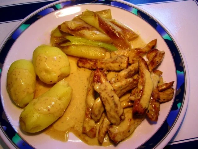 Putenbrust mit Senfsahne - Rezept - Bild Nr. 6