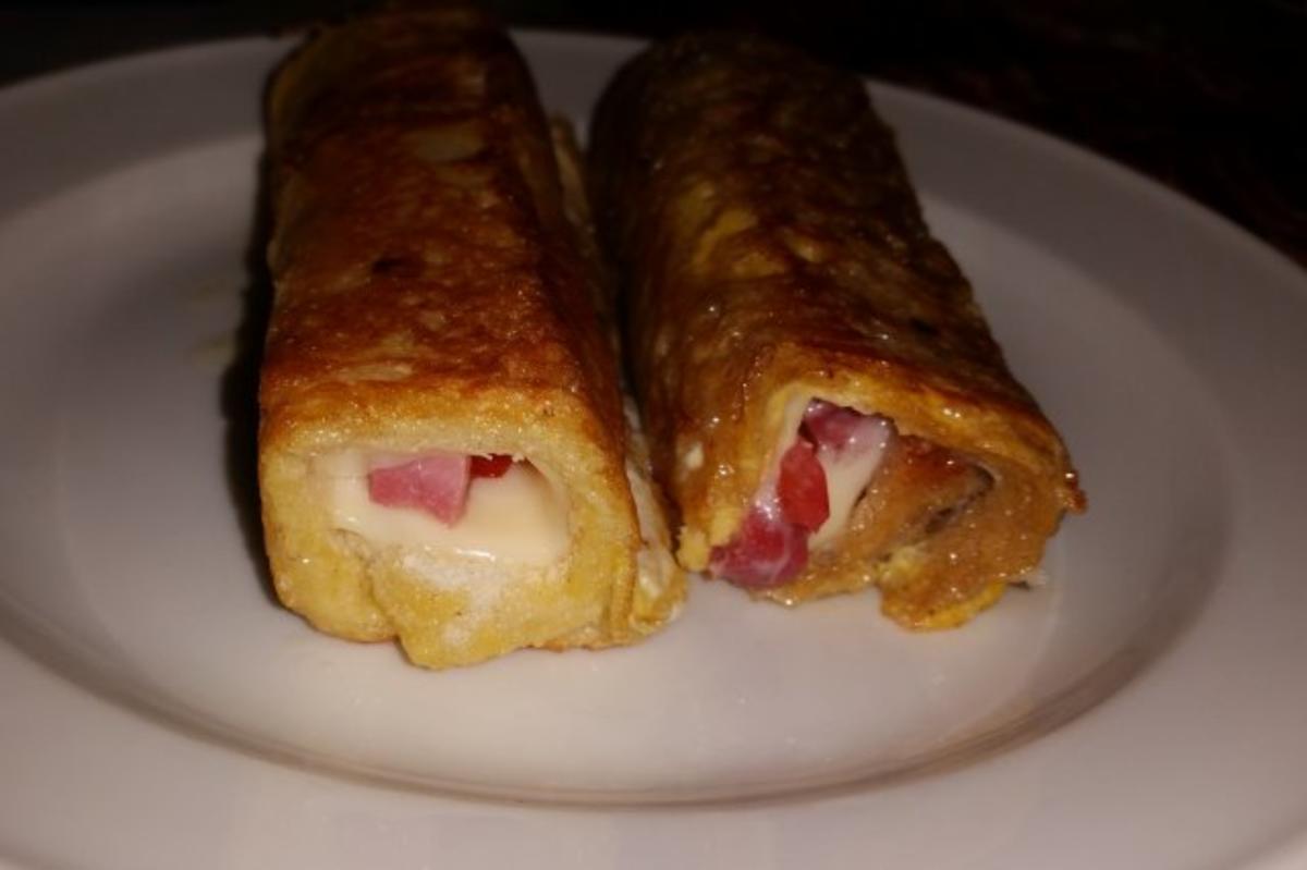 Schinken-Käse-Rollen - Rezept