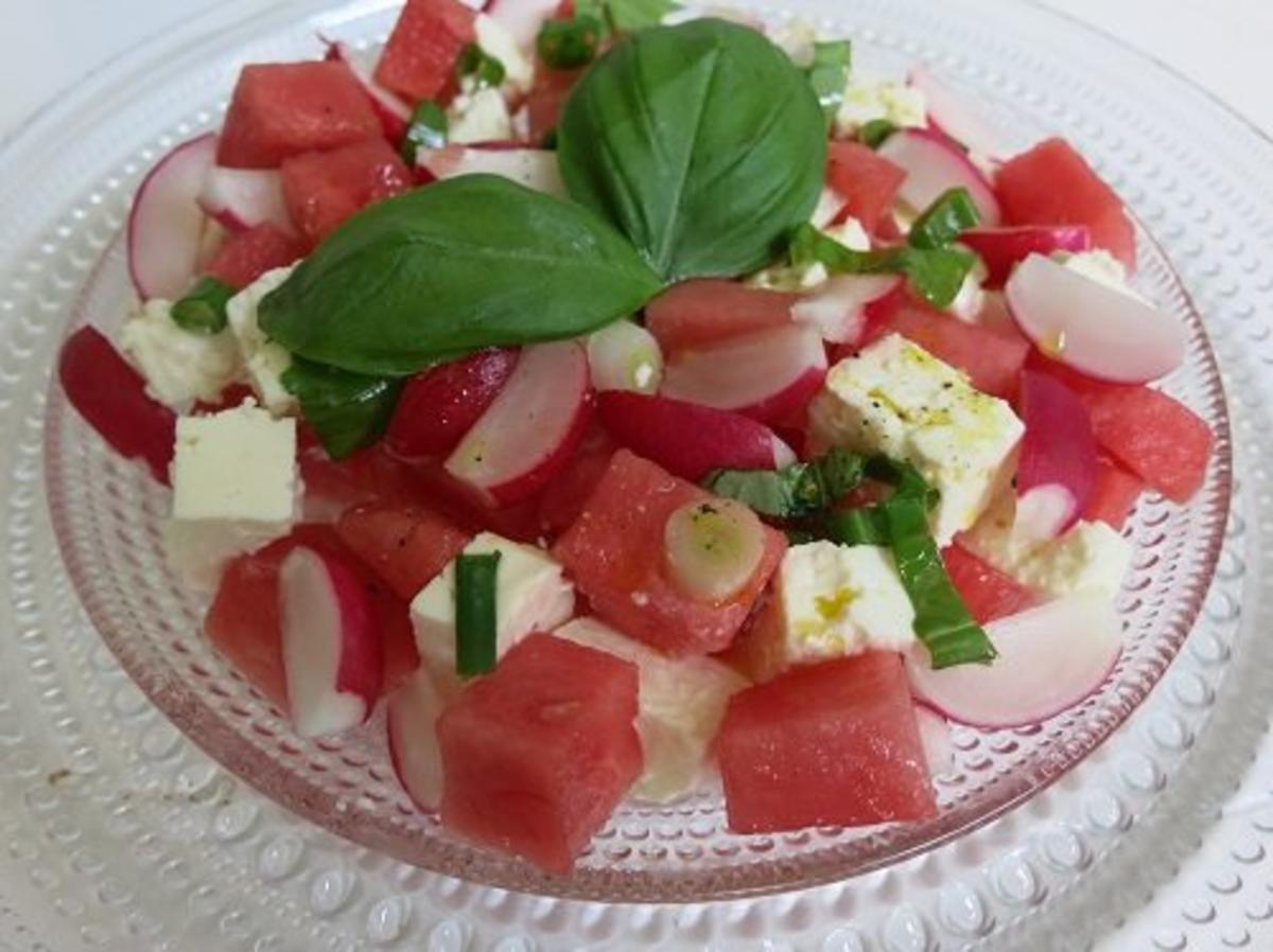 Melonensalat - Rezept