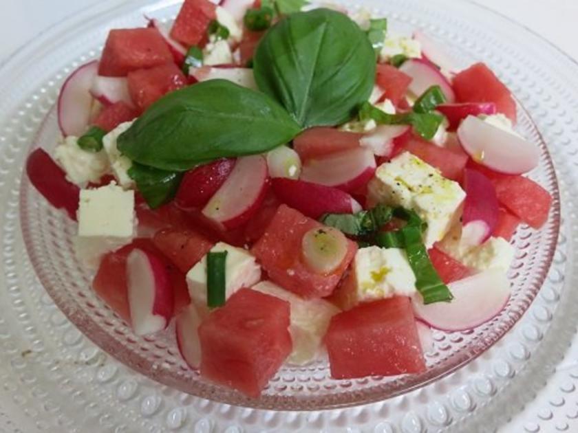 Melonensalat erfrischend - Rezept mit Bild - kochbar.de