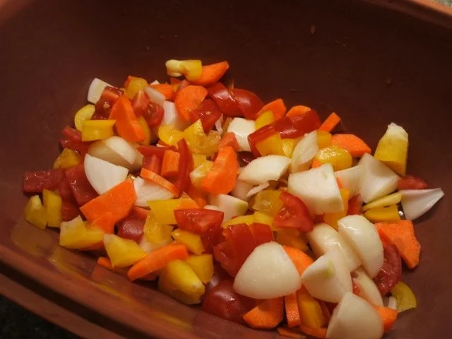 Fleisch: Halsbraten aus dem Römertopf - Rezept - Bild Nr. 5