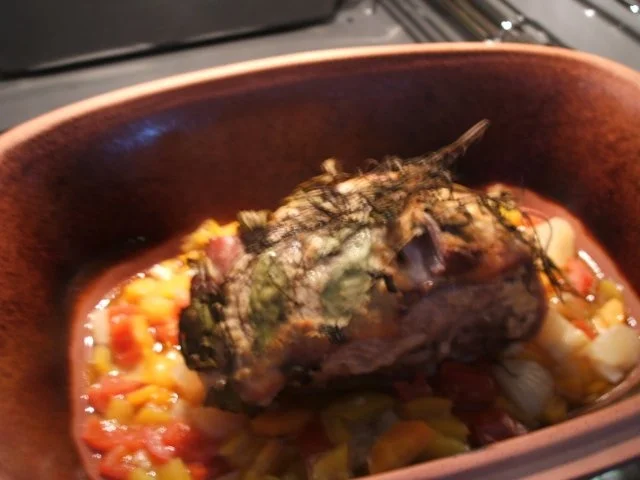 Fleisch: Halsbraten aus dem Römertopf - Rezept - Bild Nr. 7