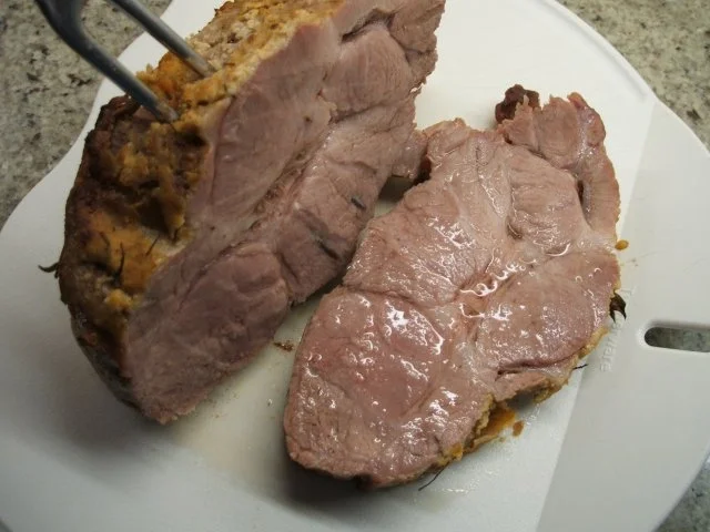 Fleisch: Halsbraten aus dem Römertopf - Rezept - Bild Nr. 8