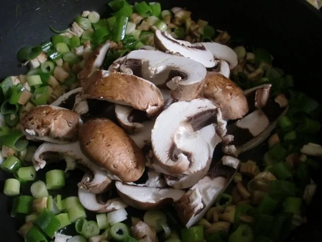 Huhn und Champignons in Riesling - Senf - Soße mit Dill - Rezept - Bild Nr. 2