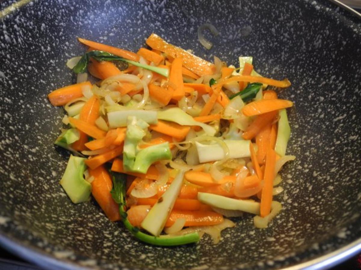 Vegan : Gemüse - Curry - Kokosmilch - Pfanne - Rezept - Bild Nr. 5