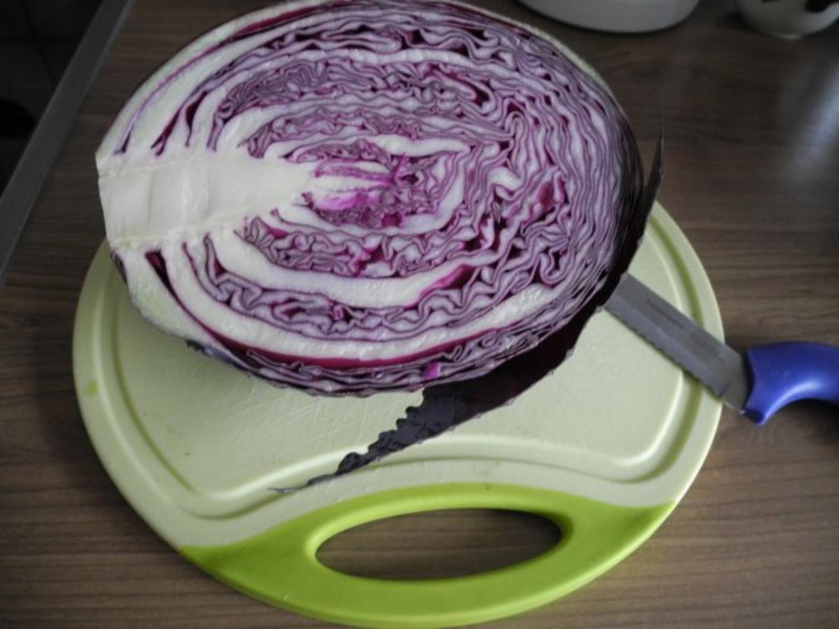 Salat : Rotkohl - Rohkost - Salat - Rezept - Bild Nr. 2