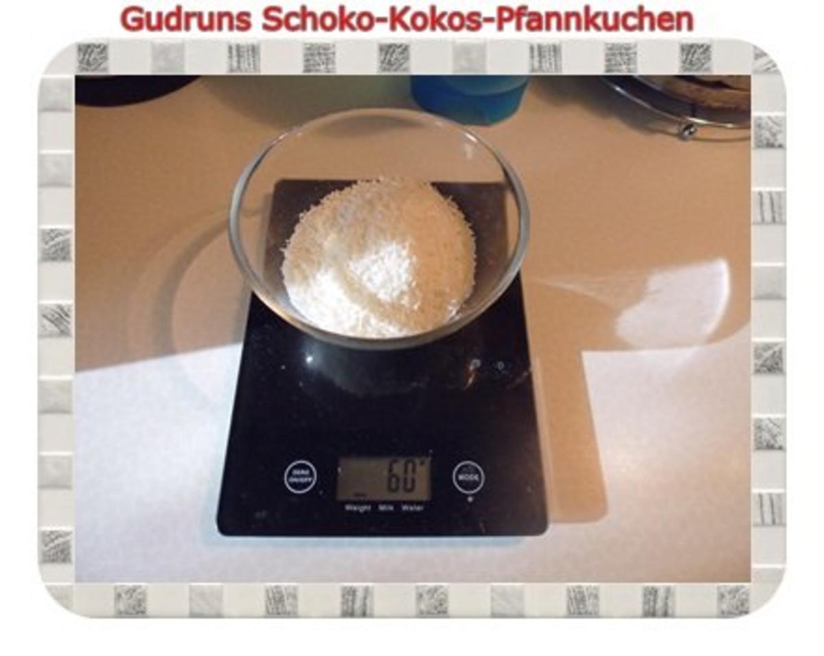 Kuchen: Schoko-Kokos-Pfannkuchen - Rezept - Bild Nr. 3