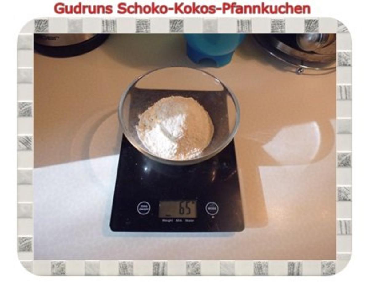 Kuchen: Schoko-Kokos-Pfannkuchen - Rezept - Bild Nr. 4