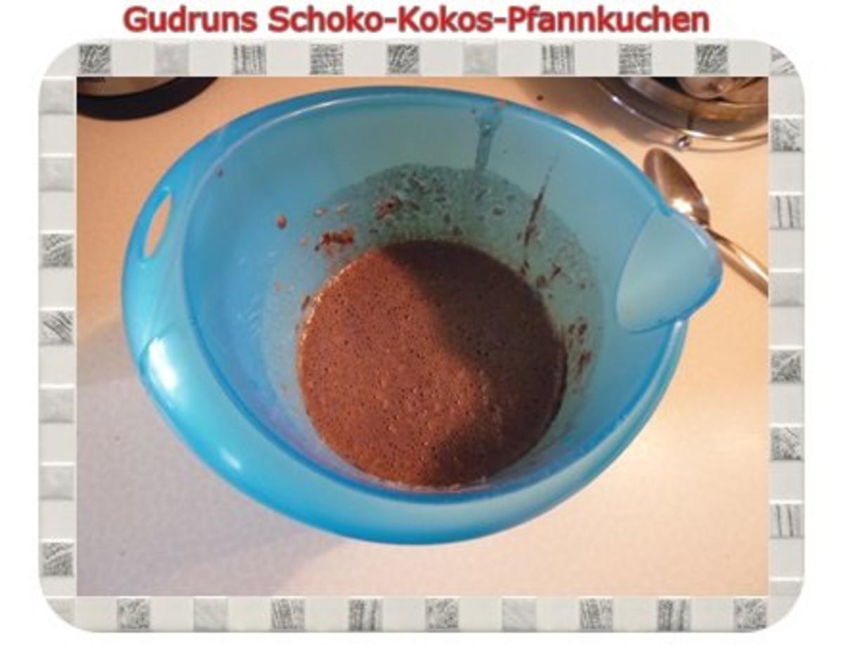 Kuchen: Schoko-Kokos-Pfannkuchen - Rezept - Bild Nr. 7