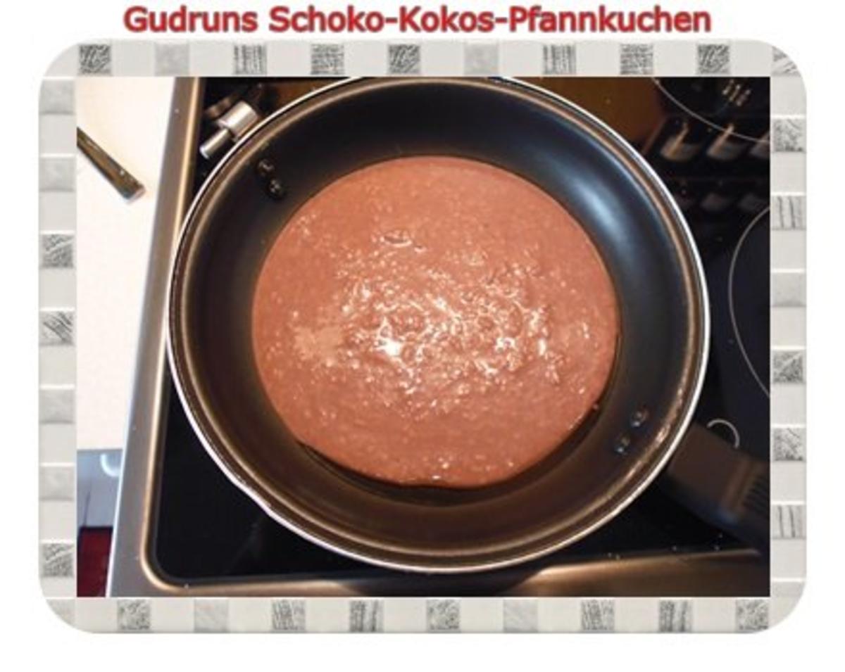 Kuchen: Schoko-Kokos-Pfannkuchen - Rezept - Bild Nr. 9