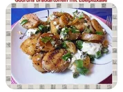 Kartoffeln: Bratkartoffeln mit Edelpilzkäse - Rezept