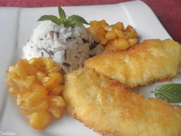 Kokos - Hähnchen mit karamelisierter Chili - Ananas und Wildreis ... - Rezept - Bild Nr. 10