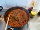 Hackfleisch-Tomaten-Soße für Nudeln - Rezept