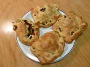 gefüllte Blätterteigtaschen "to-go" - Rezept