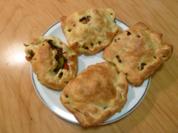 gefüllte Blätterteigtaschen "to-go" - Rezept