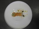 Gebratener Langostino an Blumenkohl-Couscous und Papaya Chutney - Rezept